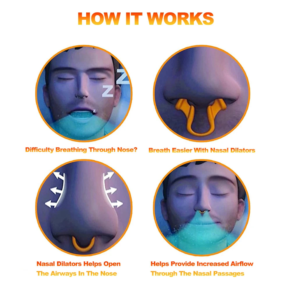 SilentBreathe™ Nose Clip